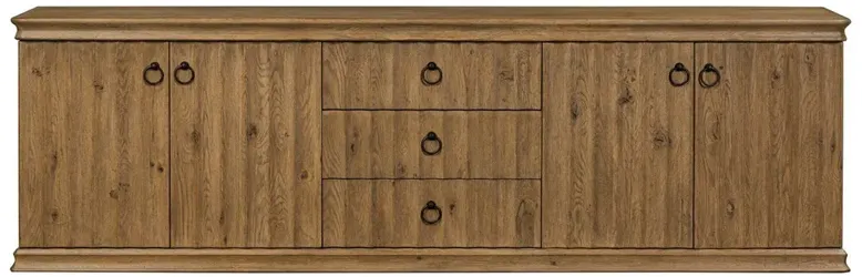 Cambra Drifted Oak Media Console - 92"