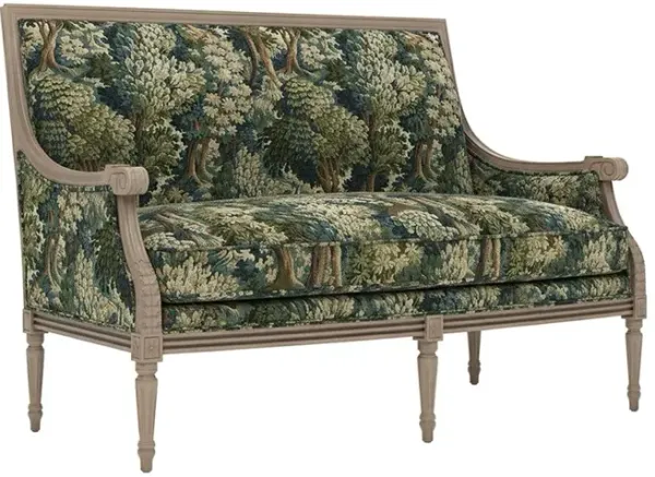 Juliette Tapestry Forest Weave Driftwood Settee