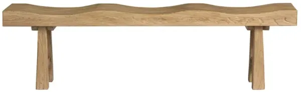 Kellan Modern Classic Brown Reclaimed Elm Wood Entryway Bench