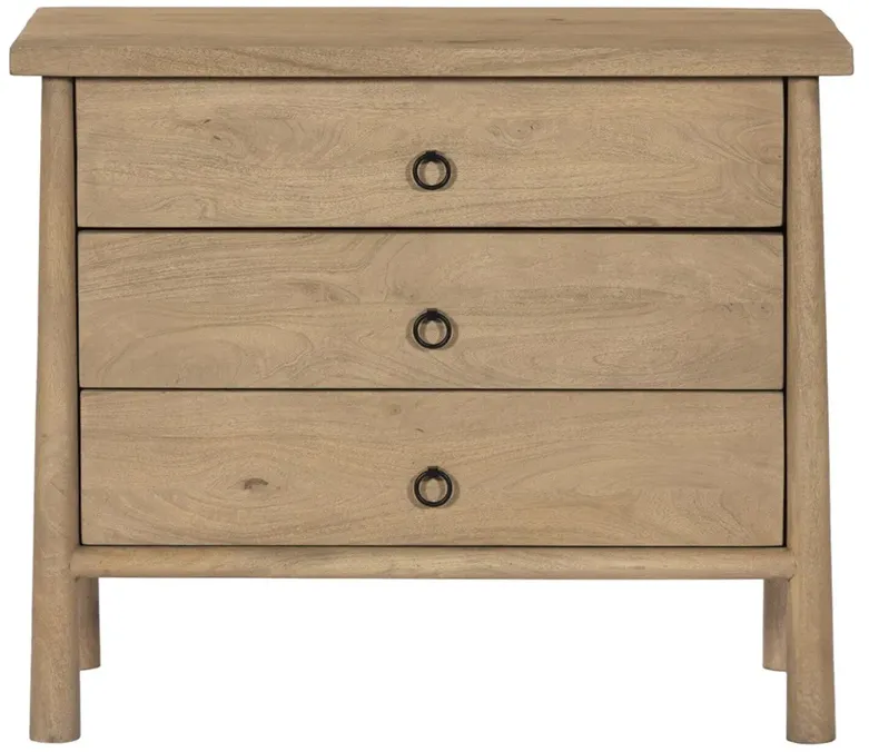 Darius Rustic Lodge Light Brown Mango Wood Chest