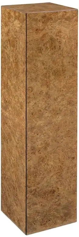 Ingrid Moden Classic Natural Mappa Burl Plinth Pedestal - 48"