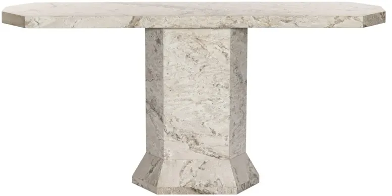 Argos Modern Classic Grey Marble Console Table