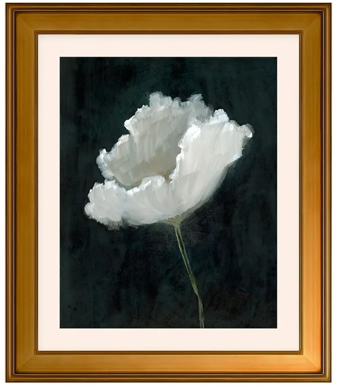 Delicates White Floral Painting - 31x27