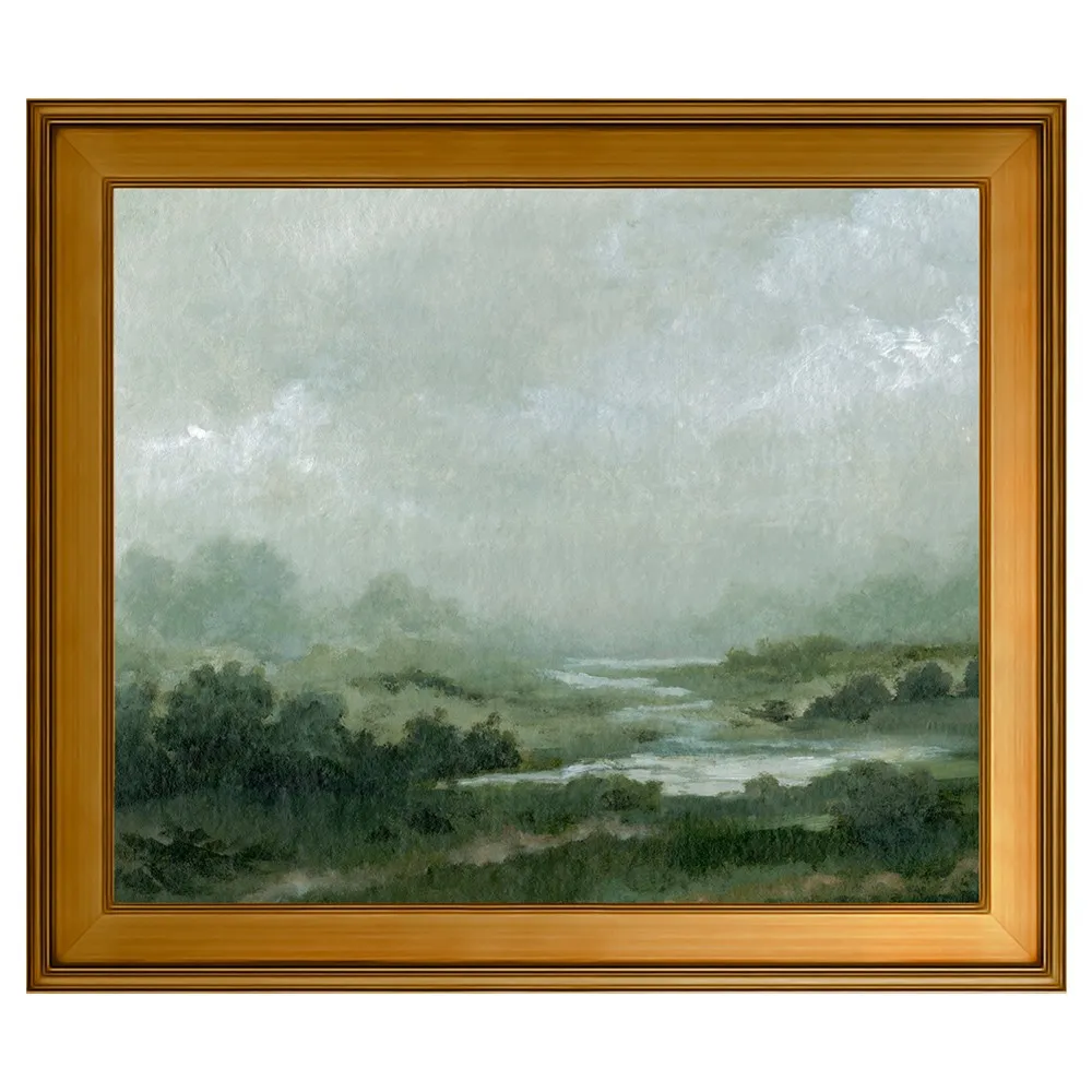 Eden's Streams River Landscape Painting - 21x25