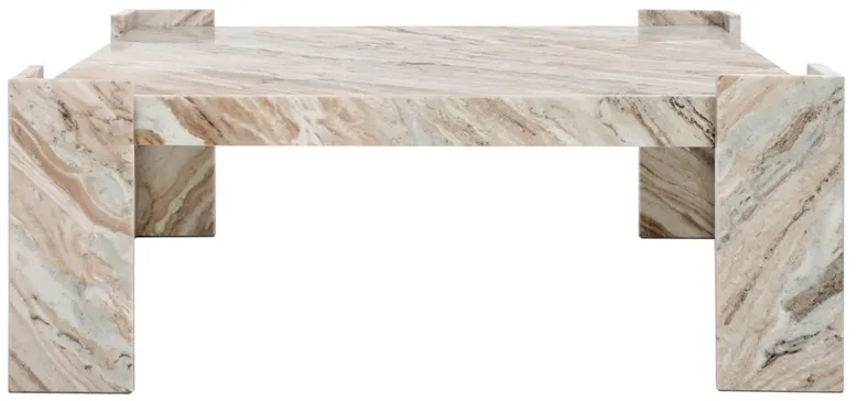Ross Modern Classic Marble Square Coffee Table