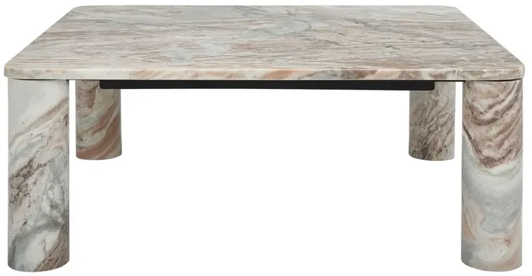 Bella Modern Classic Marble Square Coffee Table