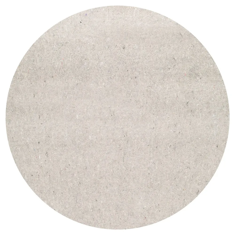 Hayden Modern Classic Beige Supreme Felted Rug Pad - 3' Round