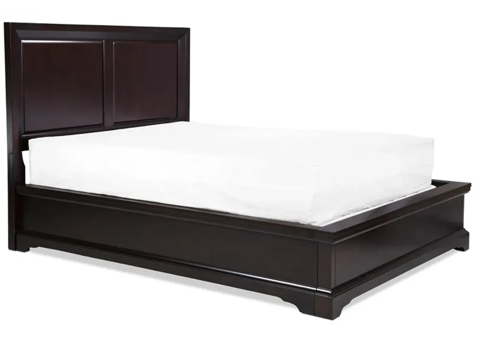 Georgetown Queen Panel Bed - Merlot