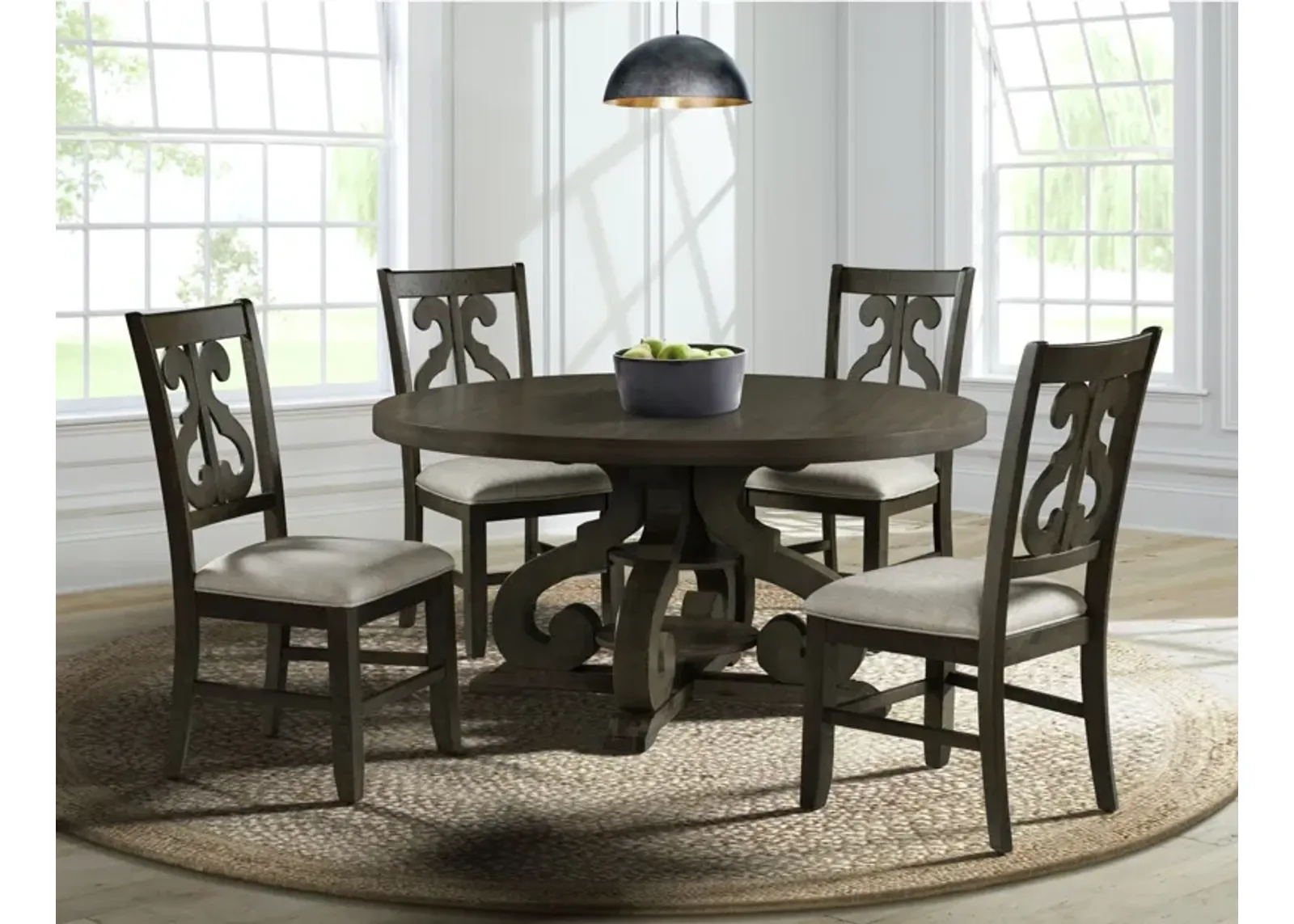 Bellgrove 5-Piece Round Dining Set