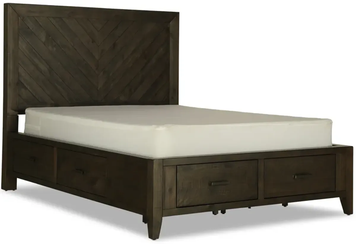 Ashford Queen Storage Bed