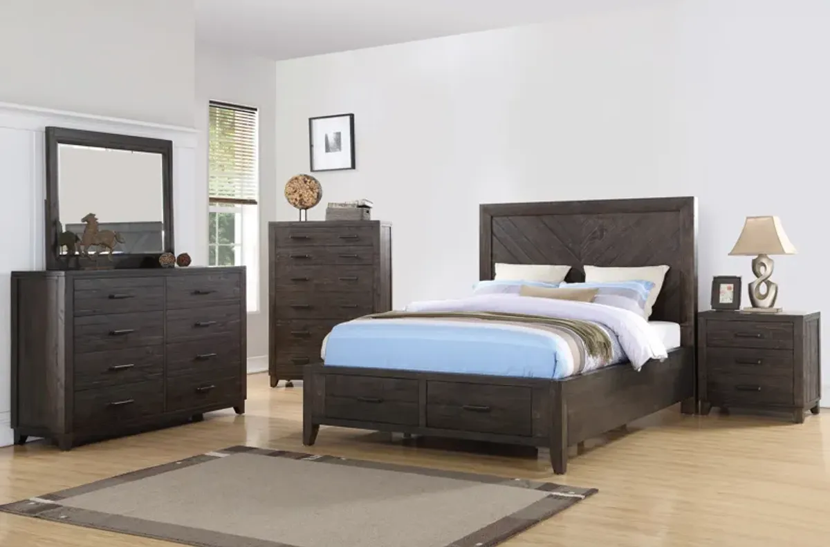 Ashford 4-Piece King Storage Bedroom