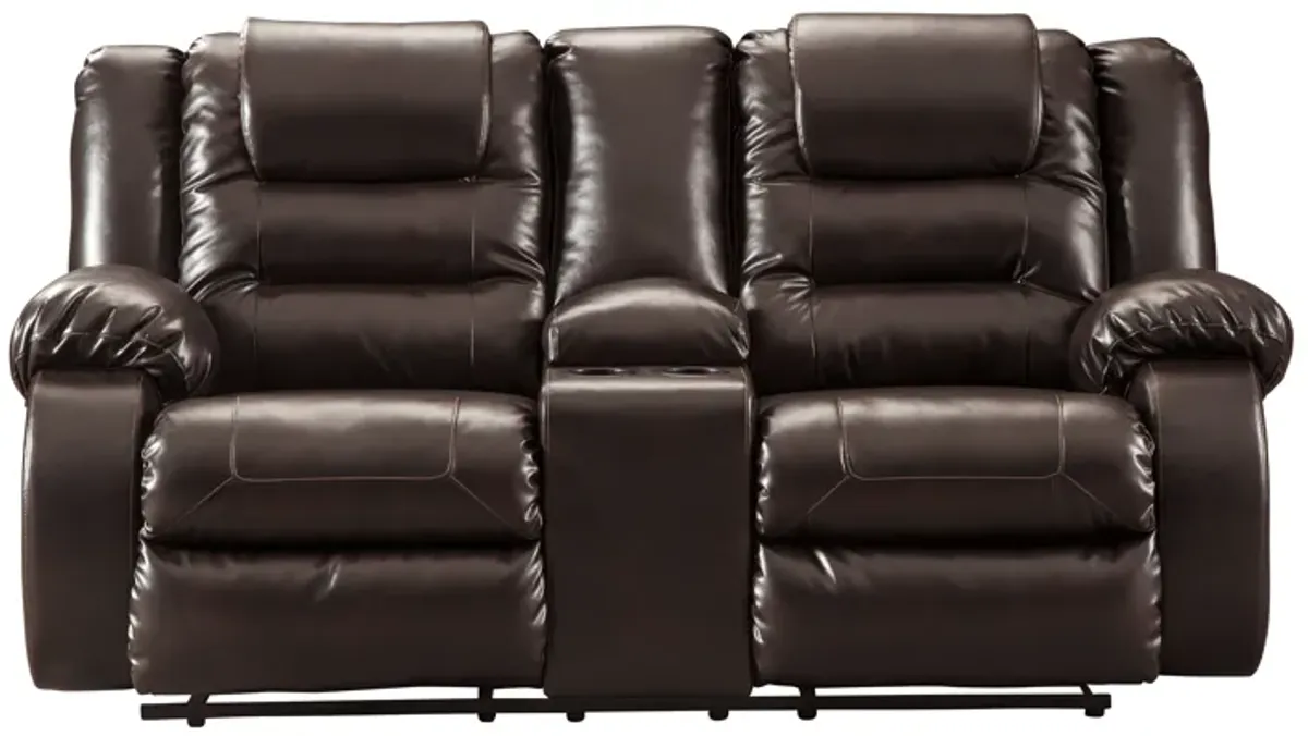 Vacherie Reclining Loveseat with Console