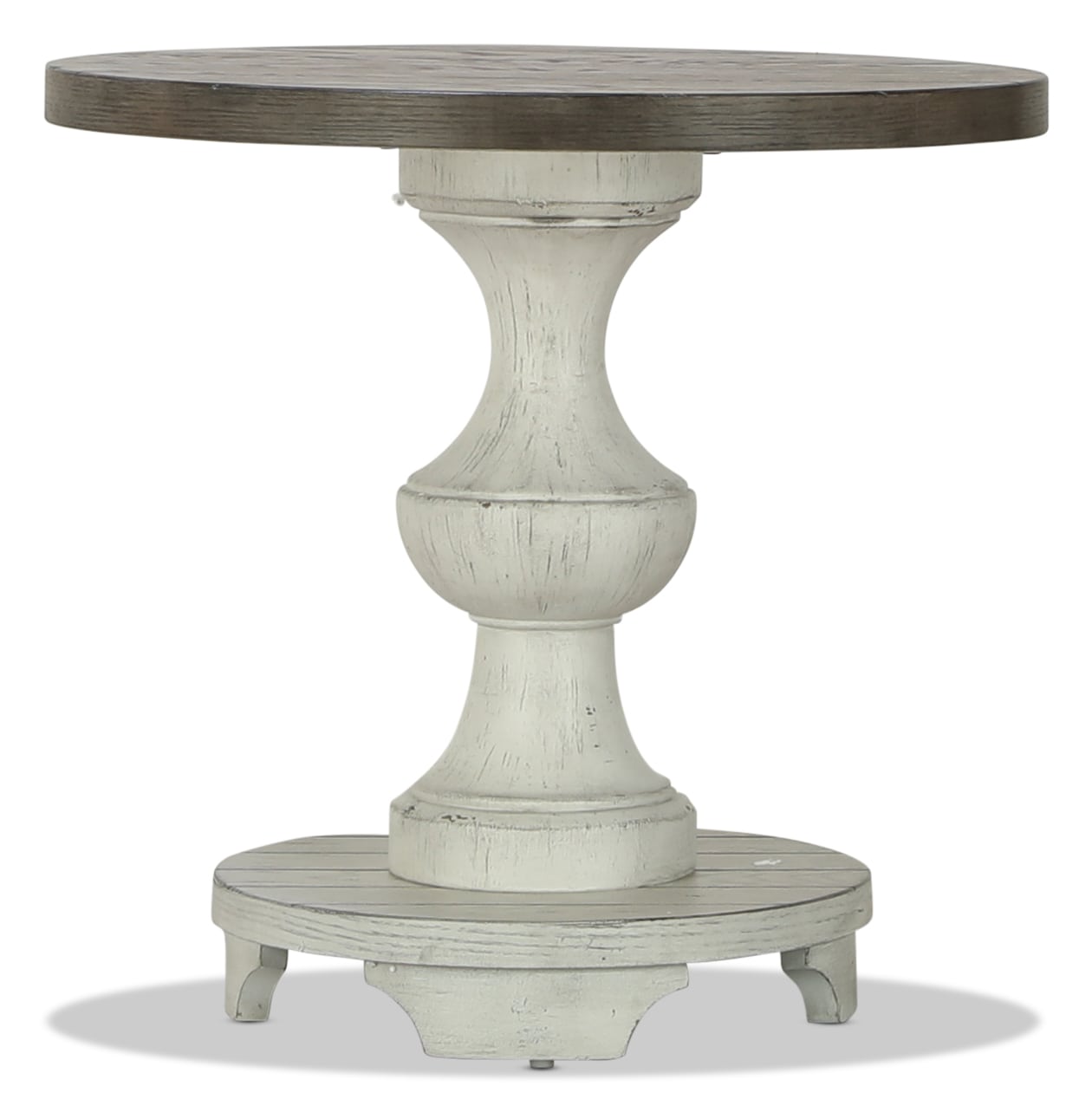 Reina Round End Table