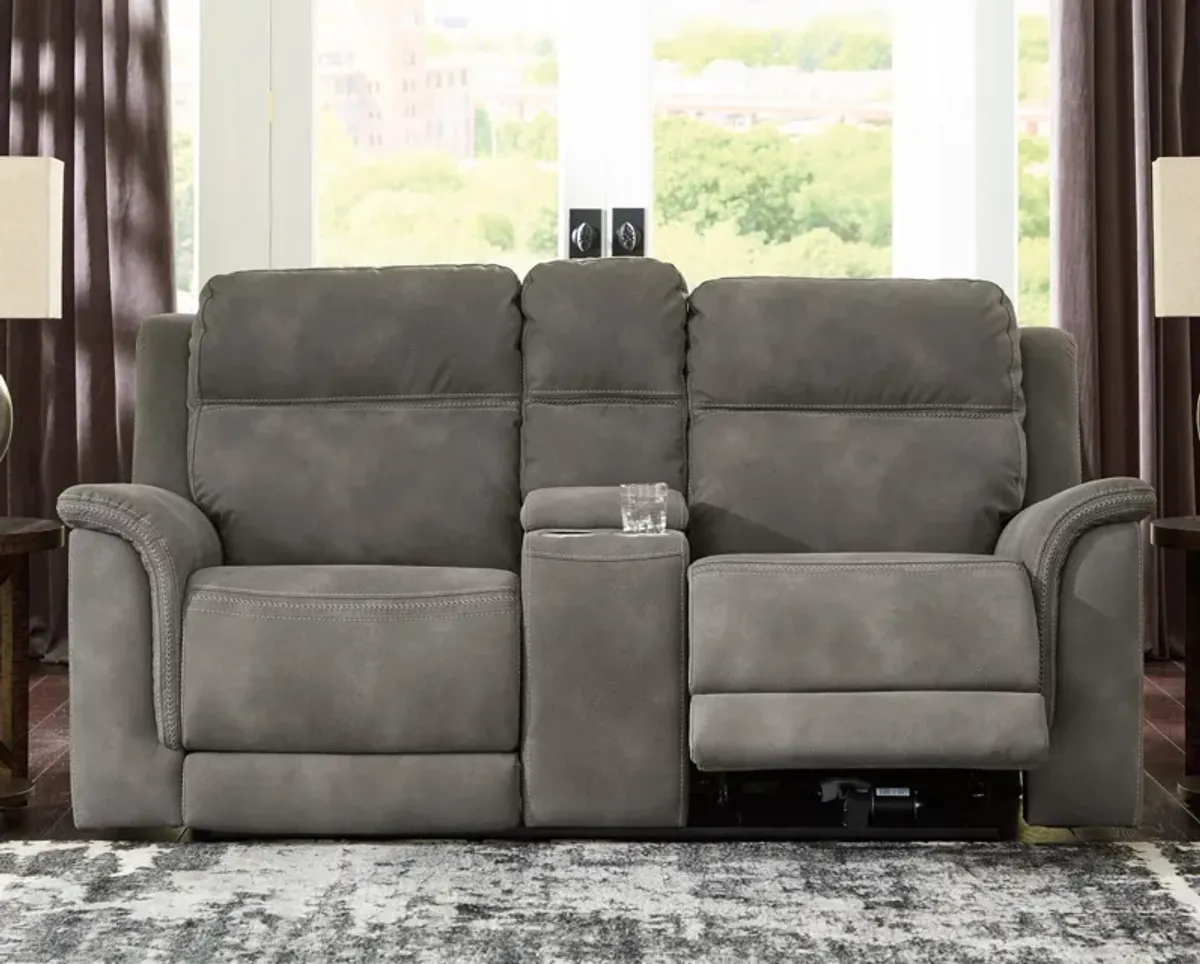 Next-Gen DuraPella Power Reclining Loveseat with Console