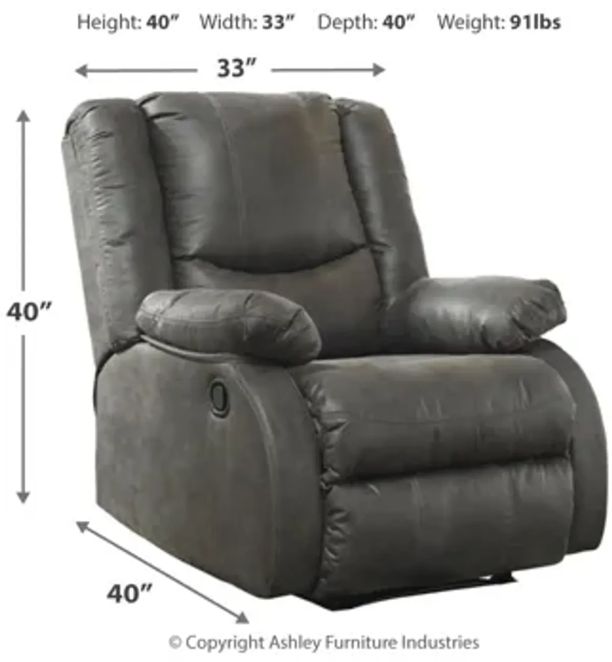 Bladewood Recliner