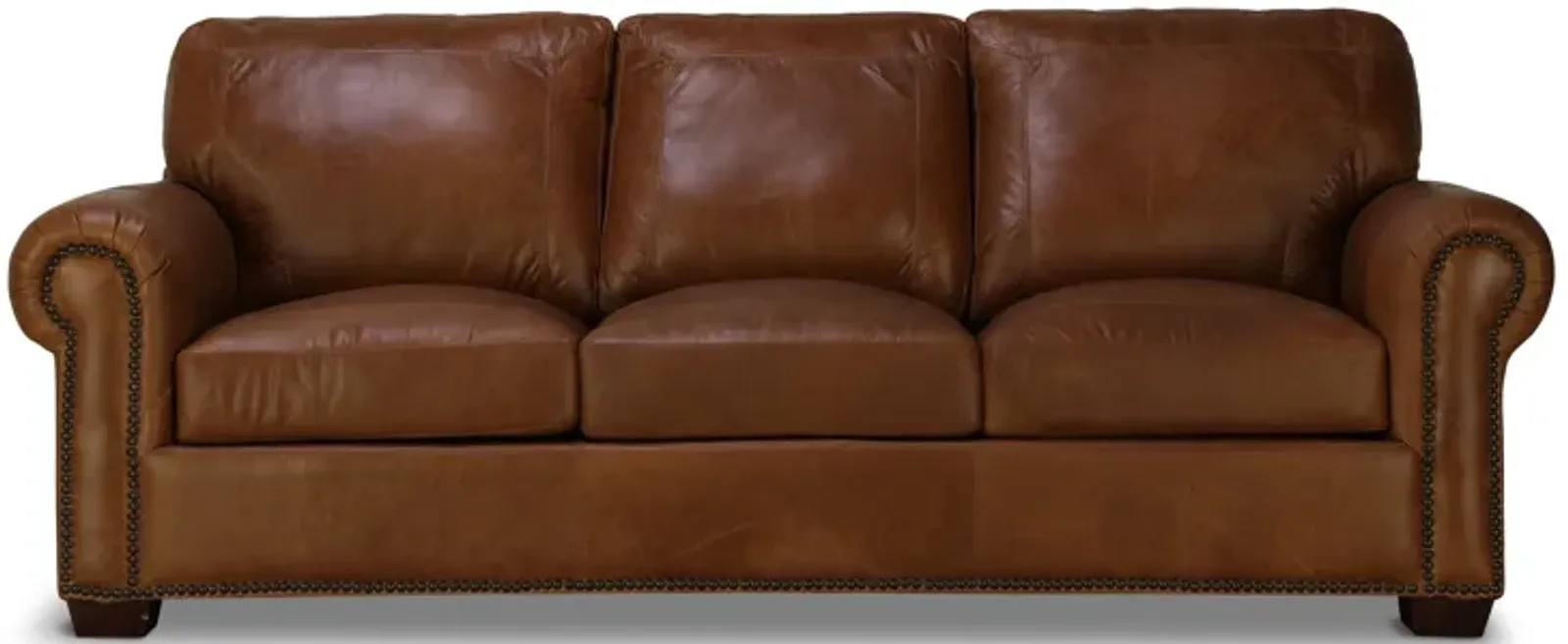 Park Avenue Leather Sofa