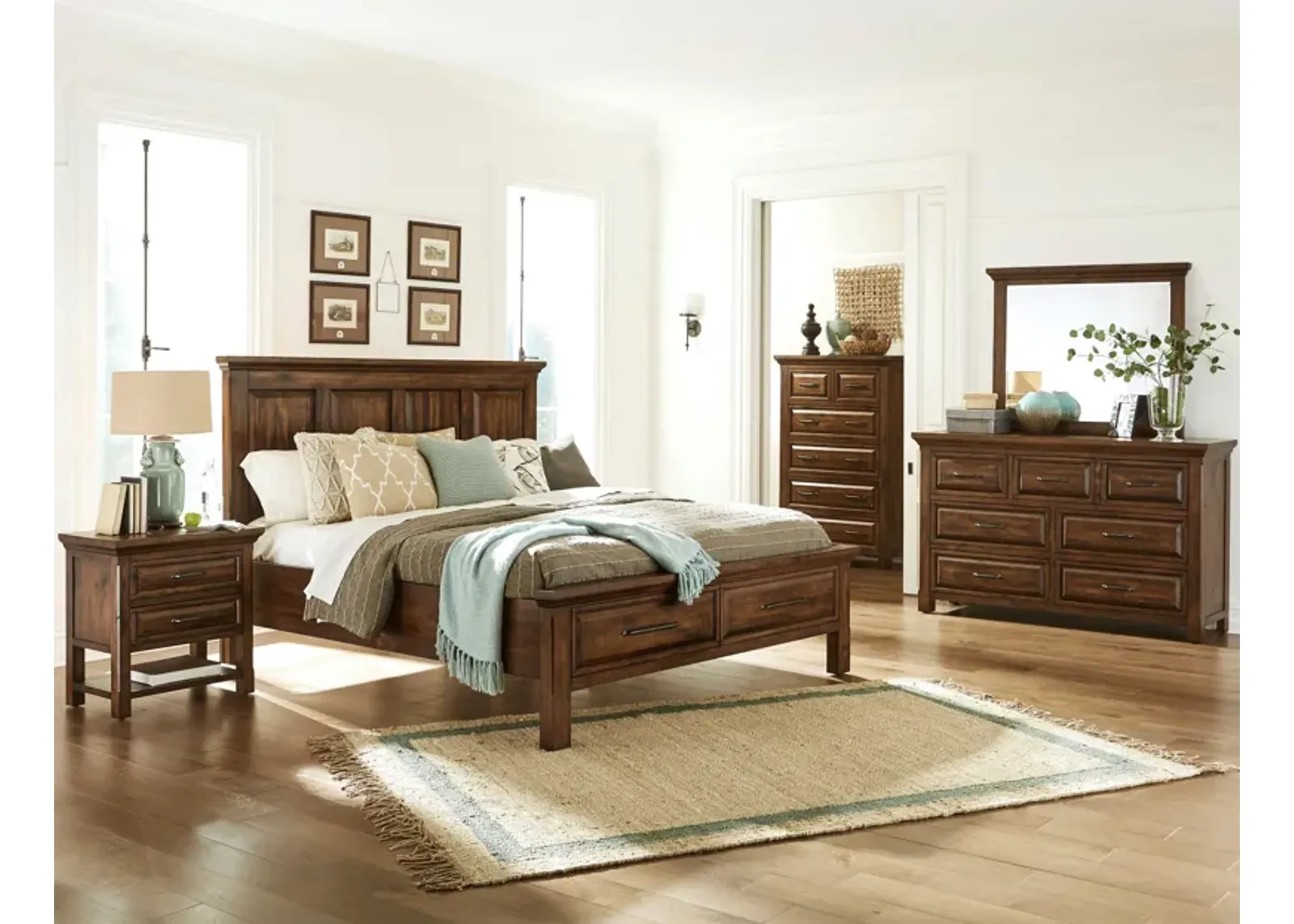 Trenton 4-Piece Queen Storage Bedroom Set