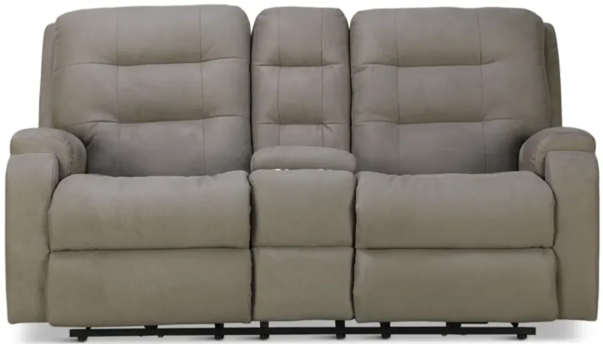 Darby Power Reclining Loveseat with Console