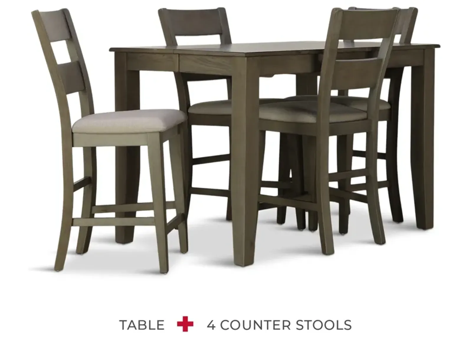 Callie 5-Piece Counter Dining Room Set