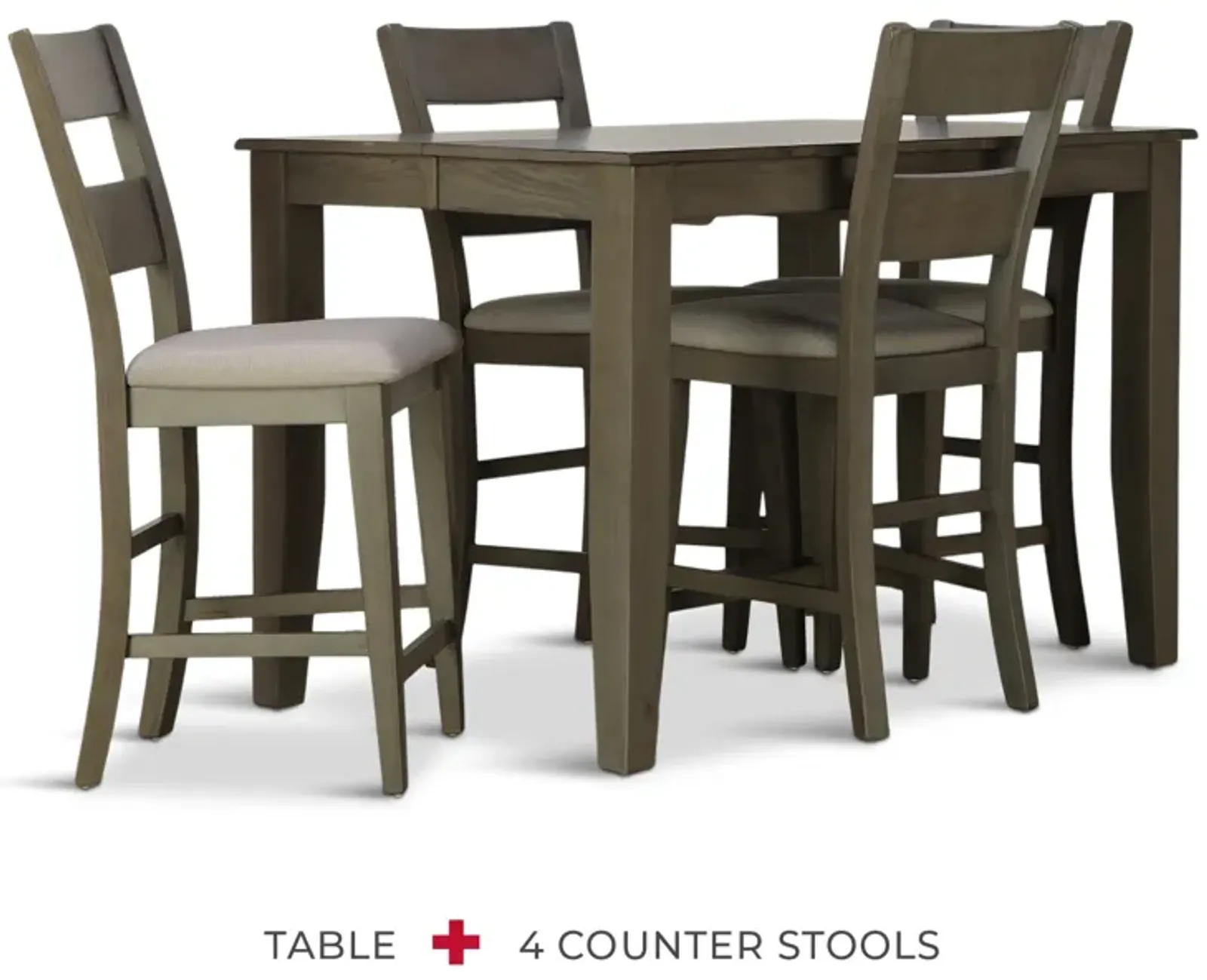 Callie 5-Piece Counter Dining Room Set