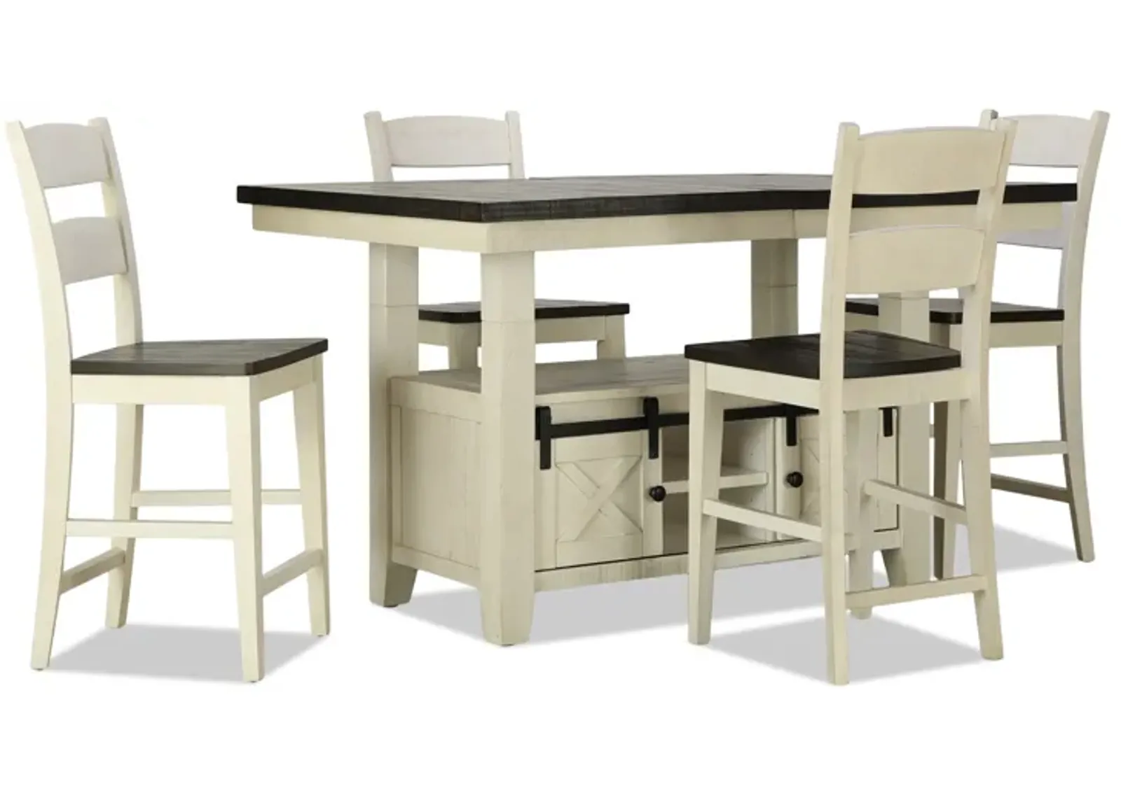 Manadal 5-piece Counter Dining Set