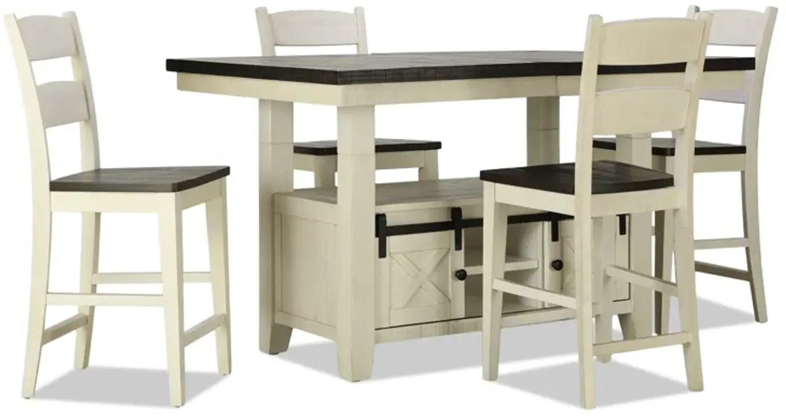 Manadal 5-piece Counter Dining Set