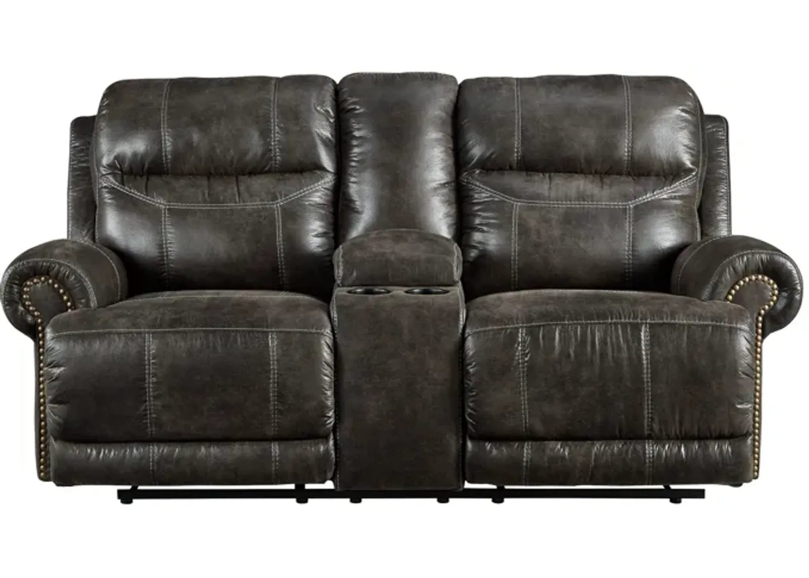 Grearview Power Reclining Loveseat with Console