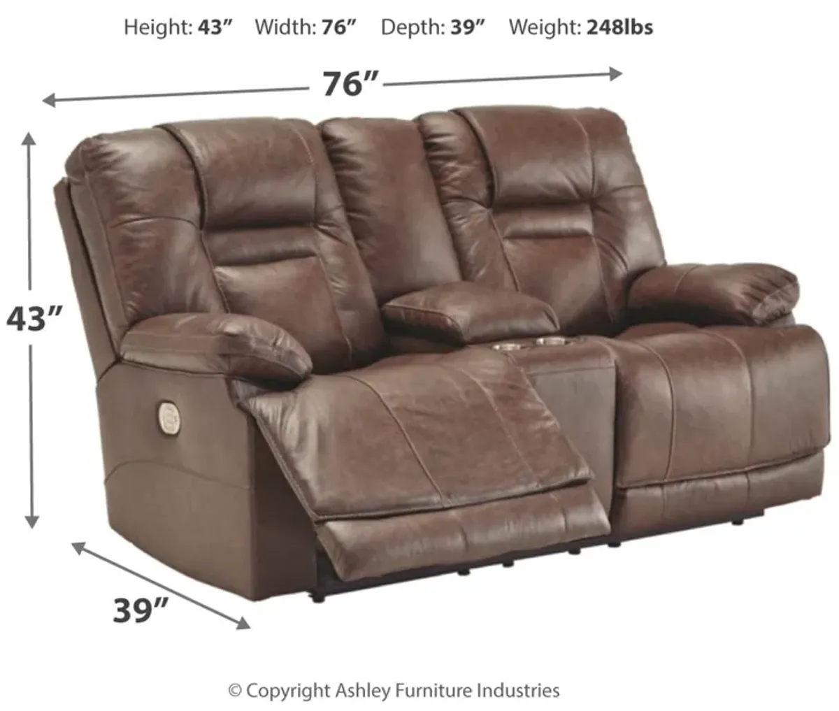 Wurstrow Power Reclining Loveseat