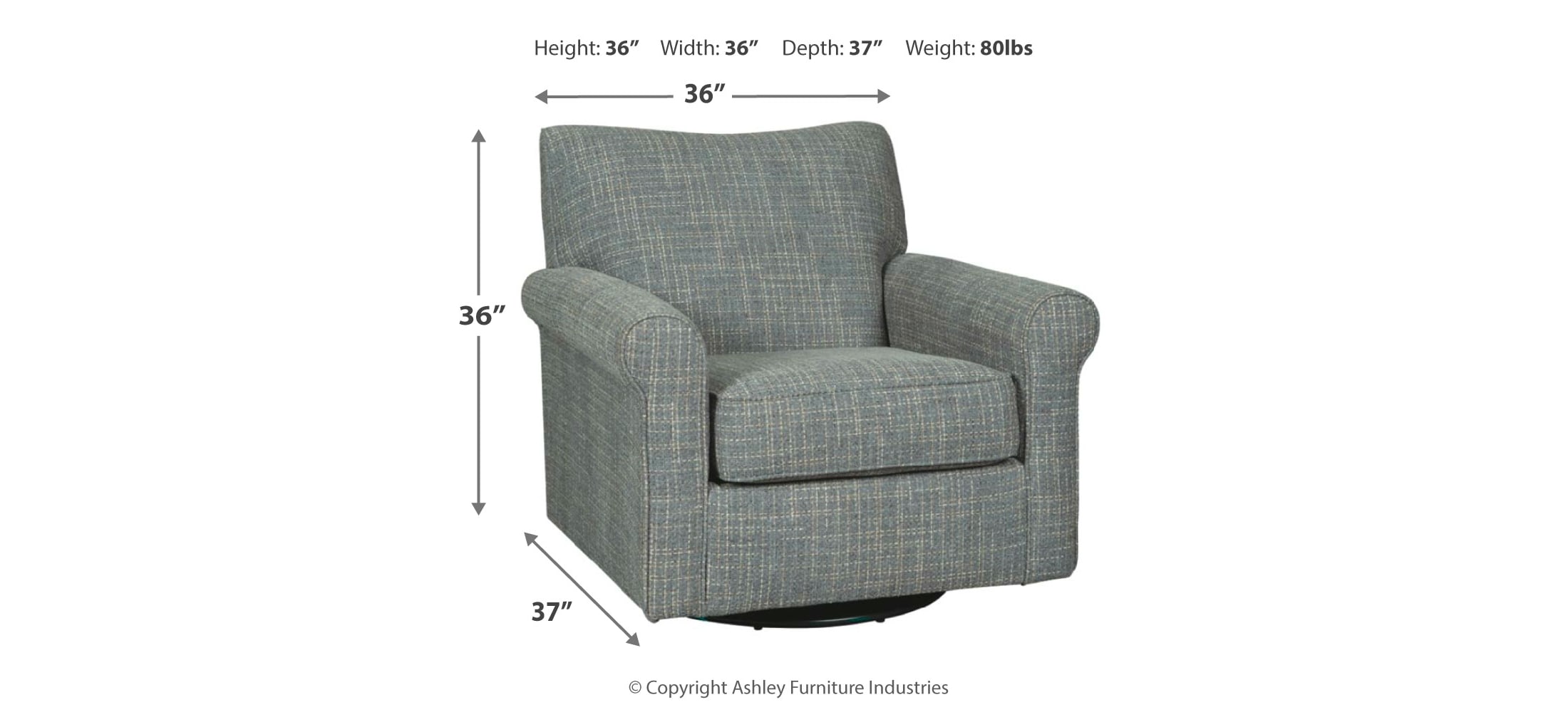 Renley Accent Swivel Glider Chair