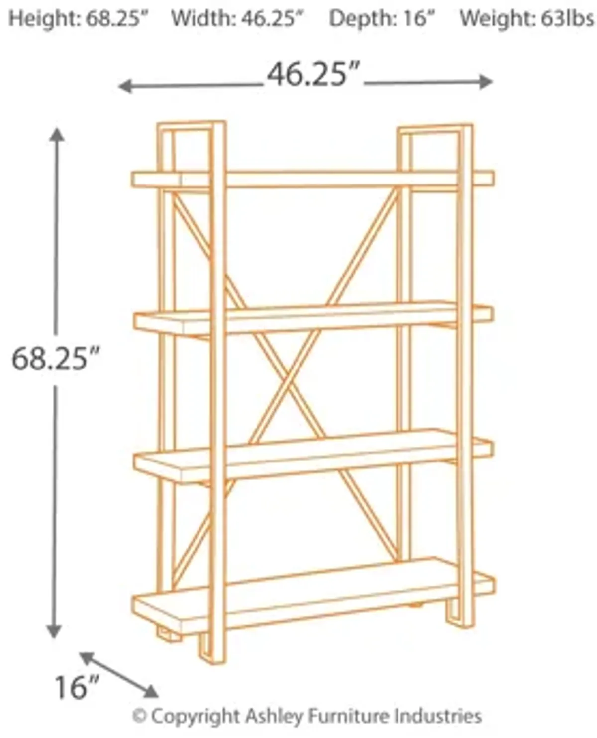 Forestmin Bookcase