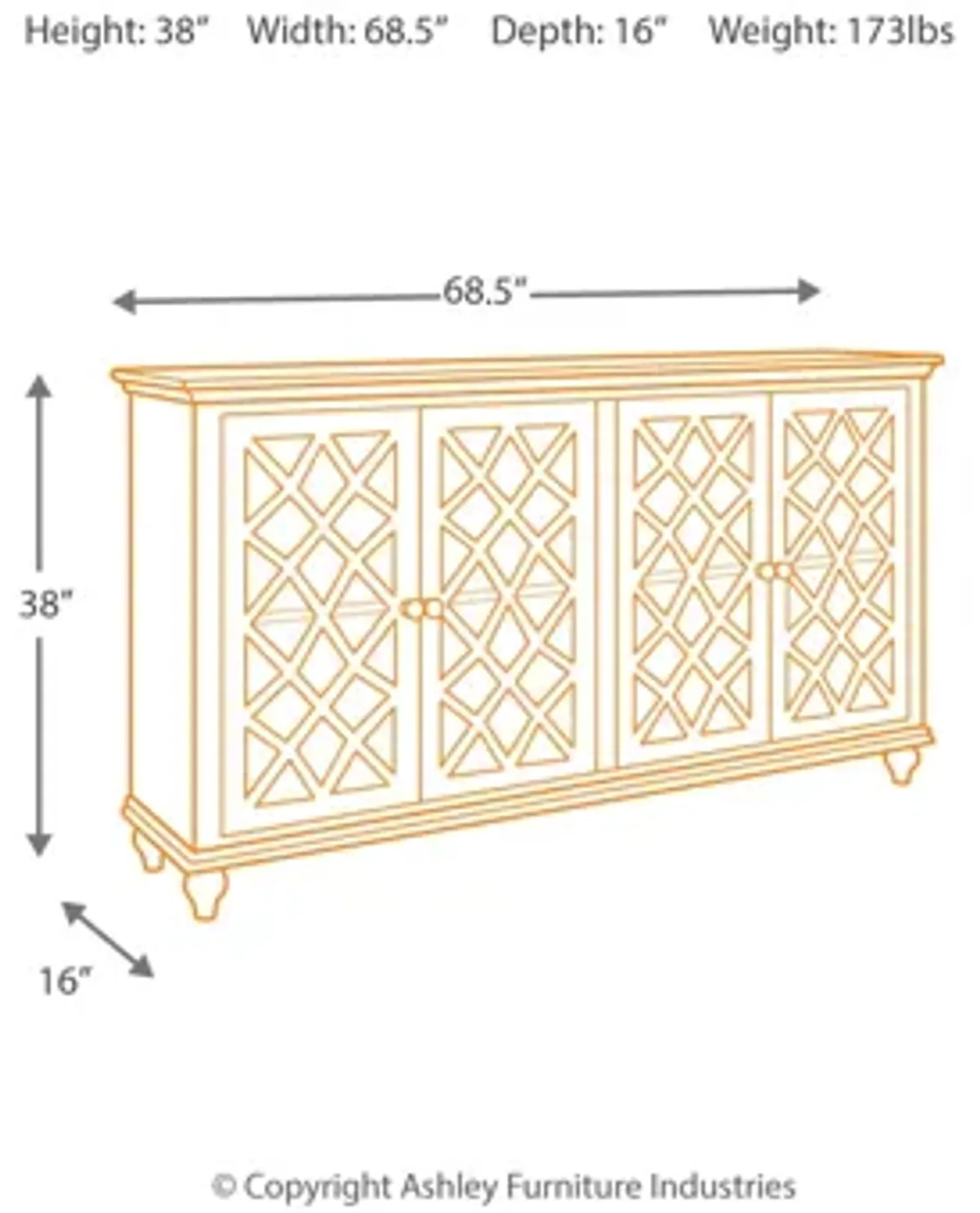 Mirimyn Accent Cabinet