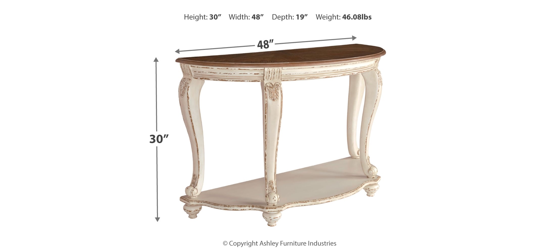 Realyn Sofa Table