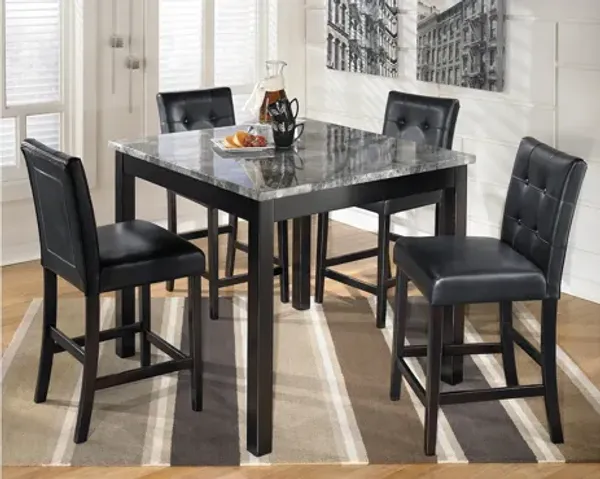 Maysville 5-Piece Counter Height Dining Set
