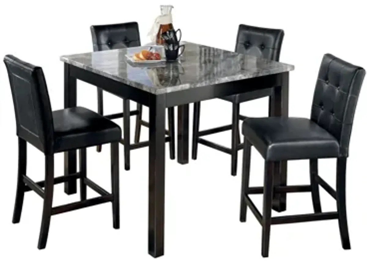 Maysville 5-Piece Counter Height Dining Set