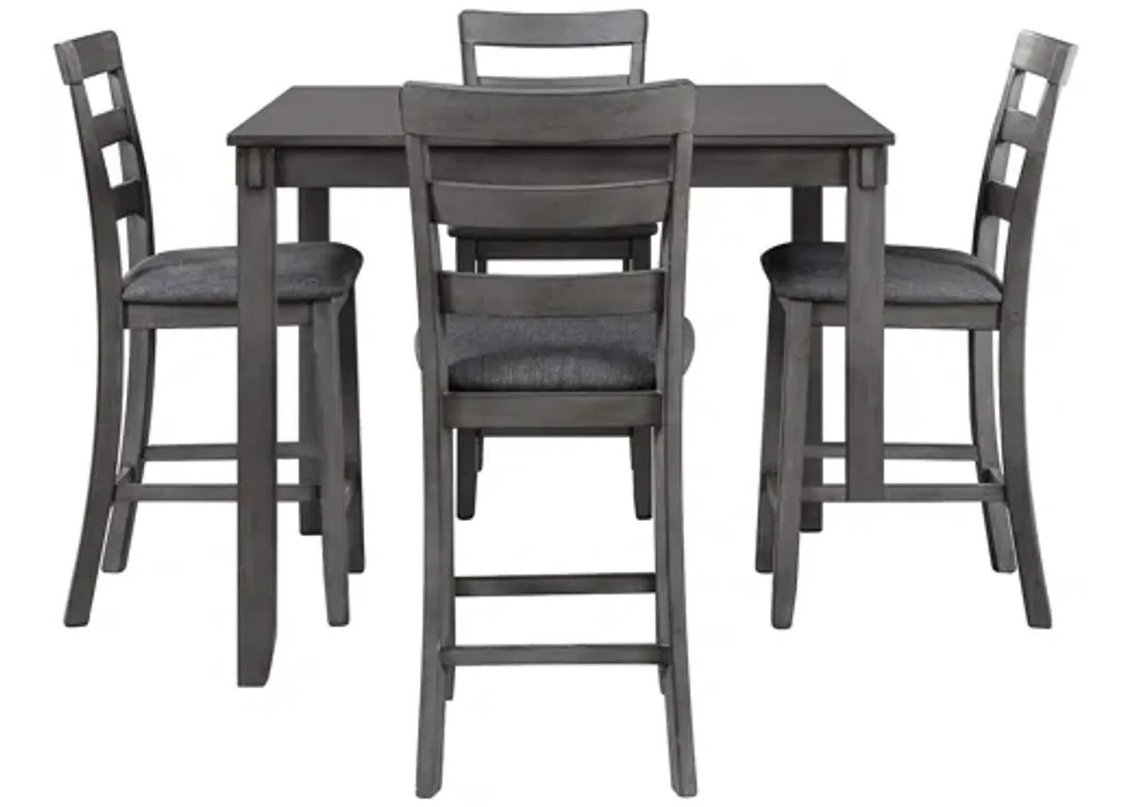 Bridson 5 Piece Counter Dining in Gray