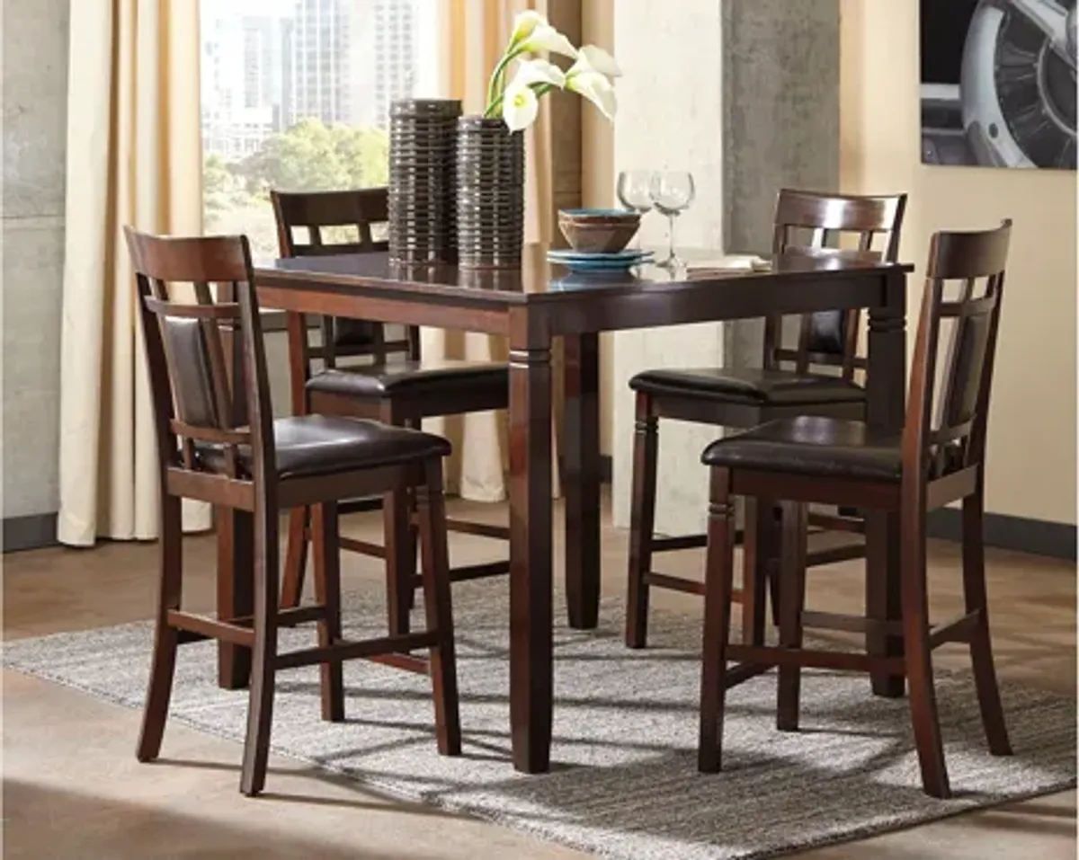 Bennox 5-Piece Counter Dining Set