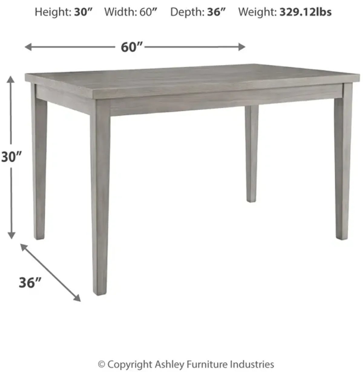 Parellen Dining Table