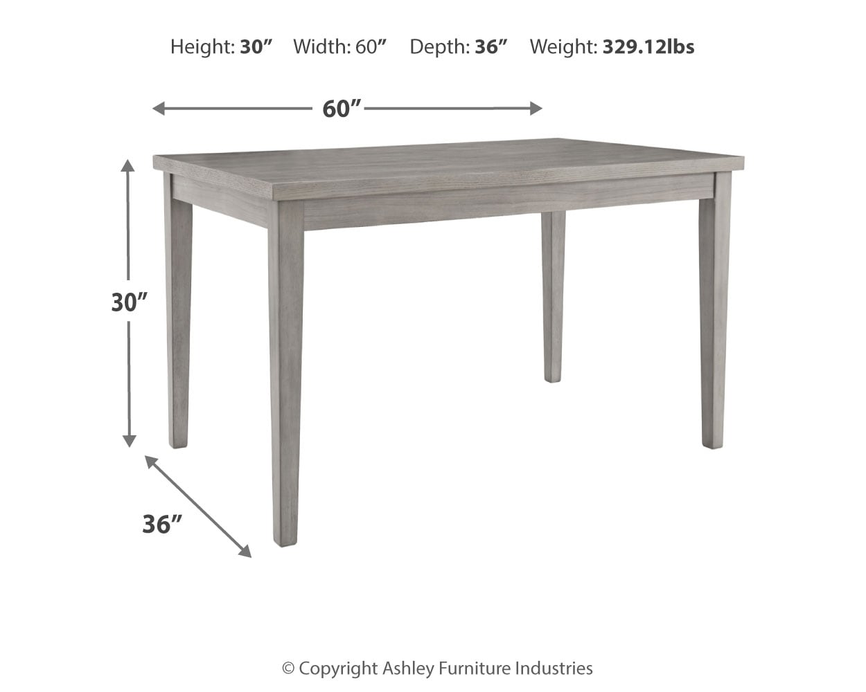 Parellen Dining Table