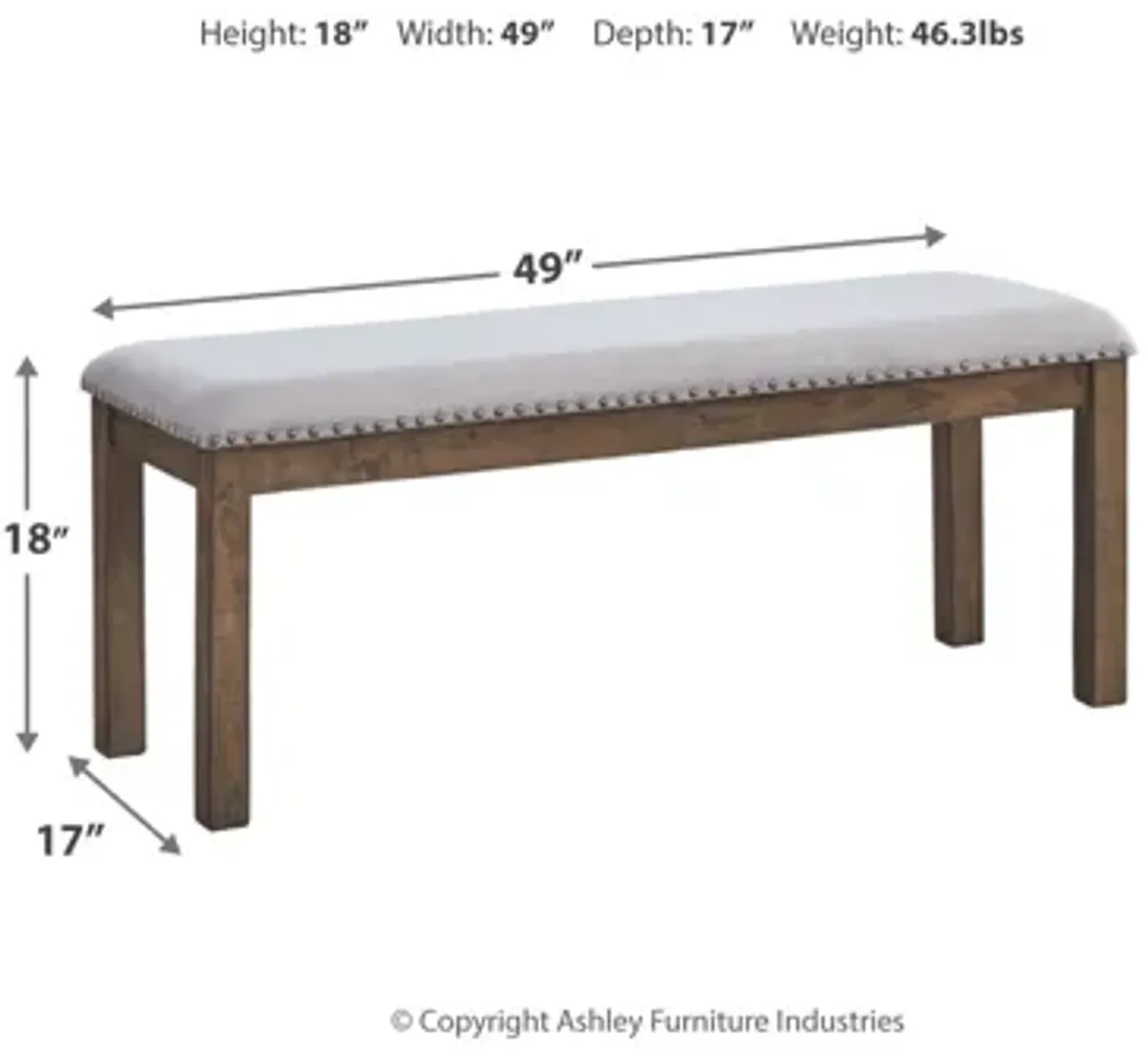 Moriville Dining Bench