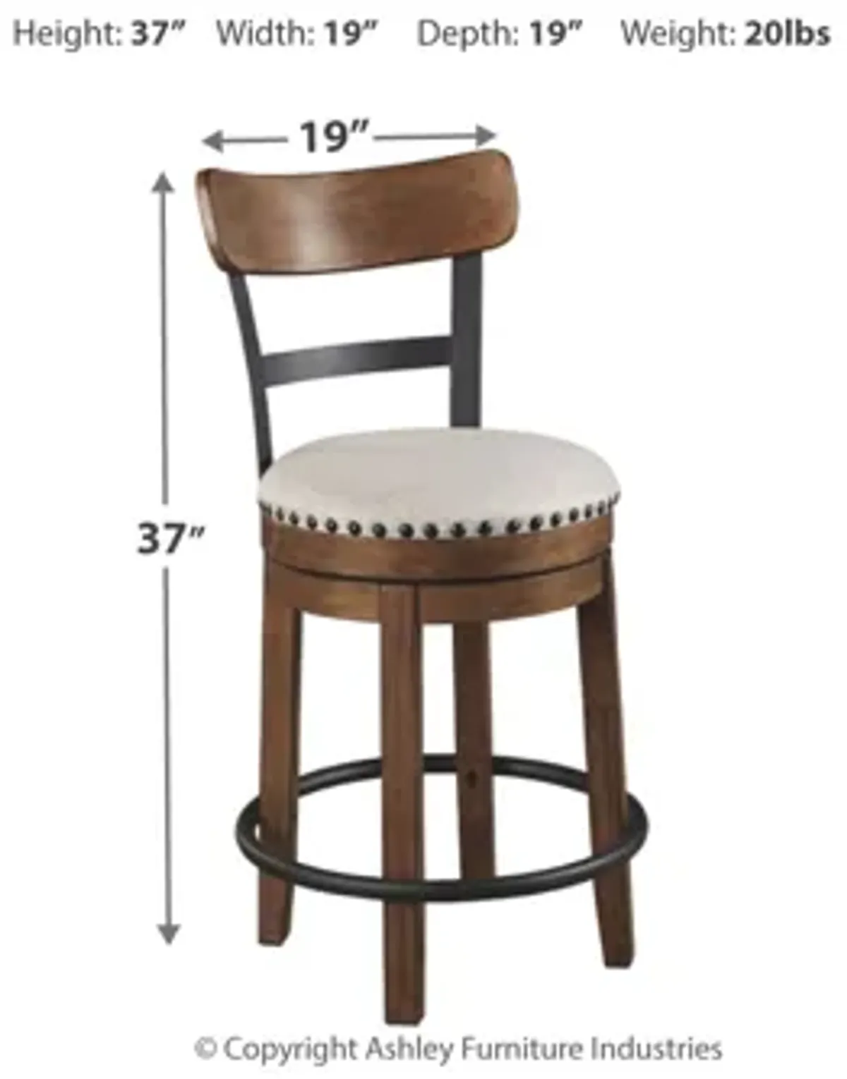 Valebeck Counter Height Bar Stool