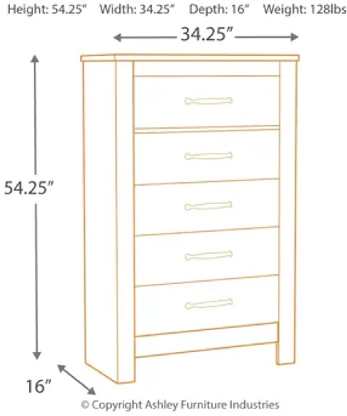 Bellaby Chest of Drawers