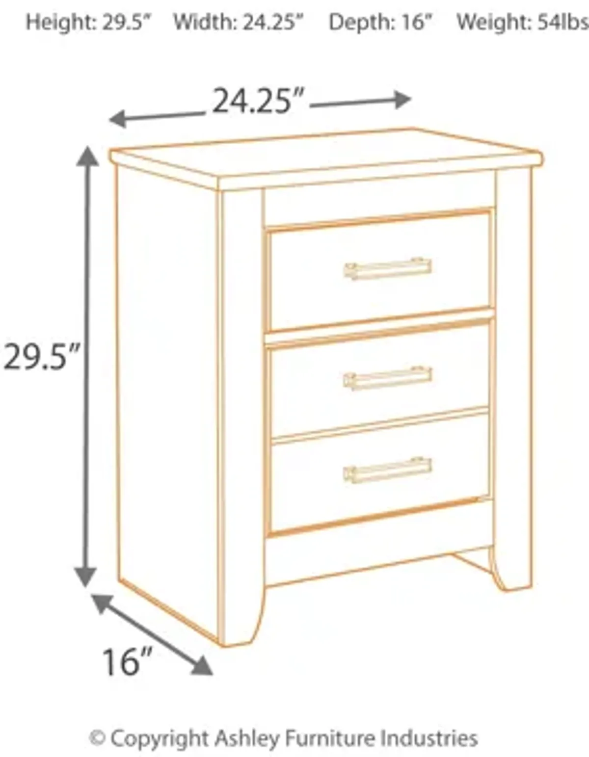 Brinxton Nightstand