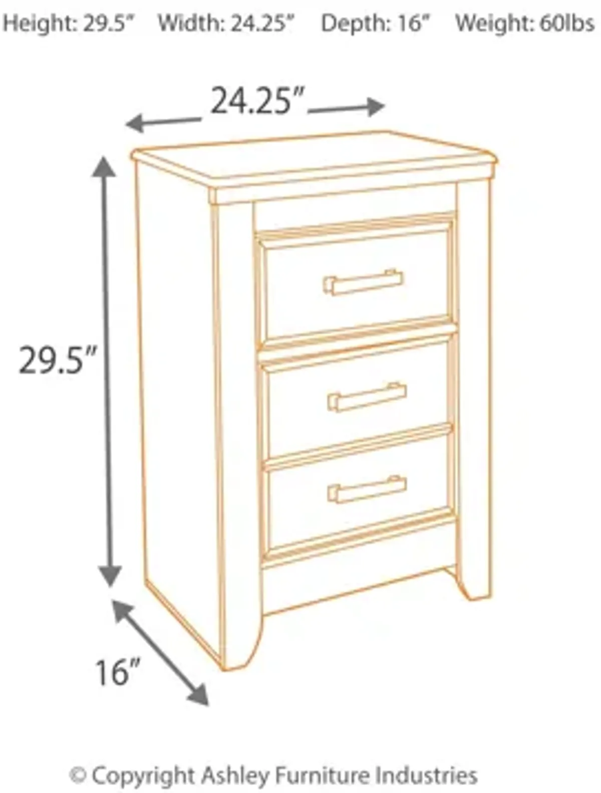 Juararo Nightstand