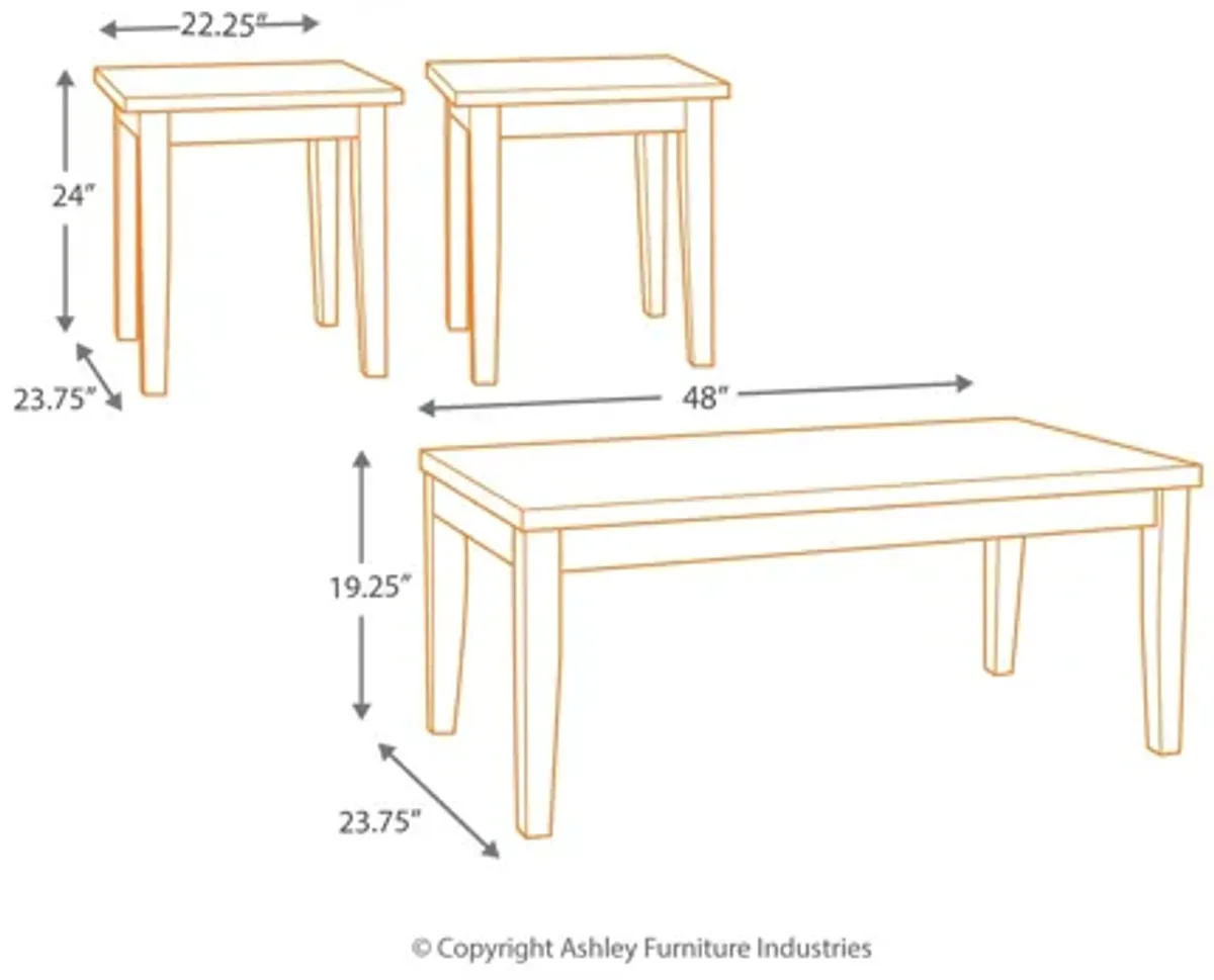 Maysville Table (Set of 3)