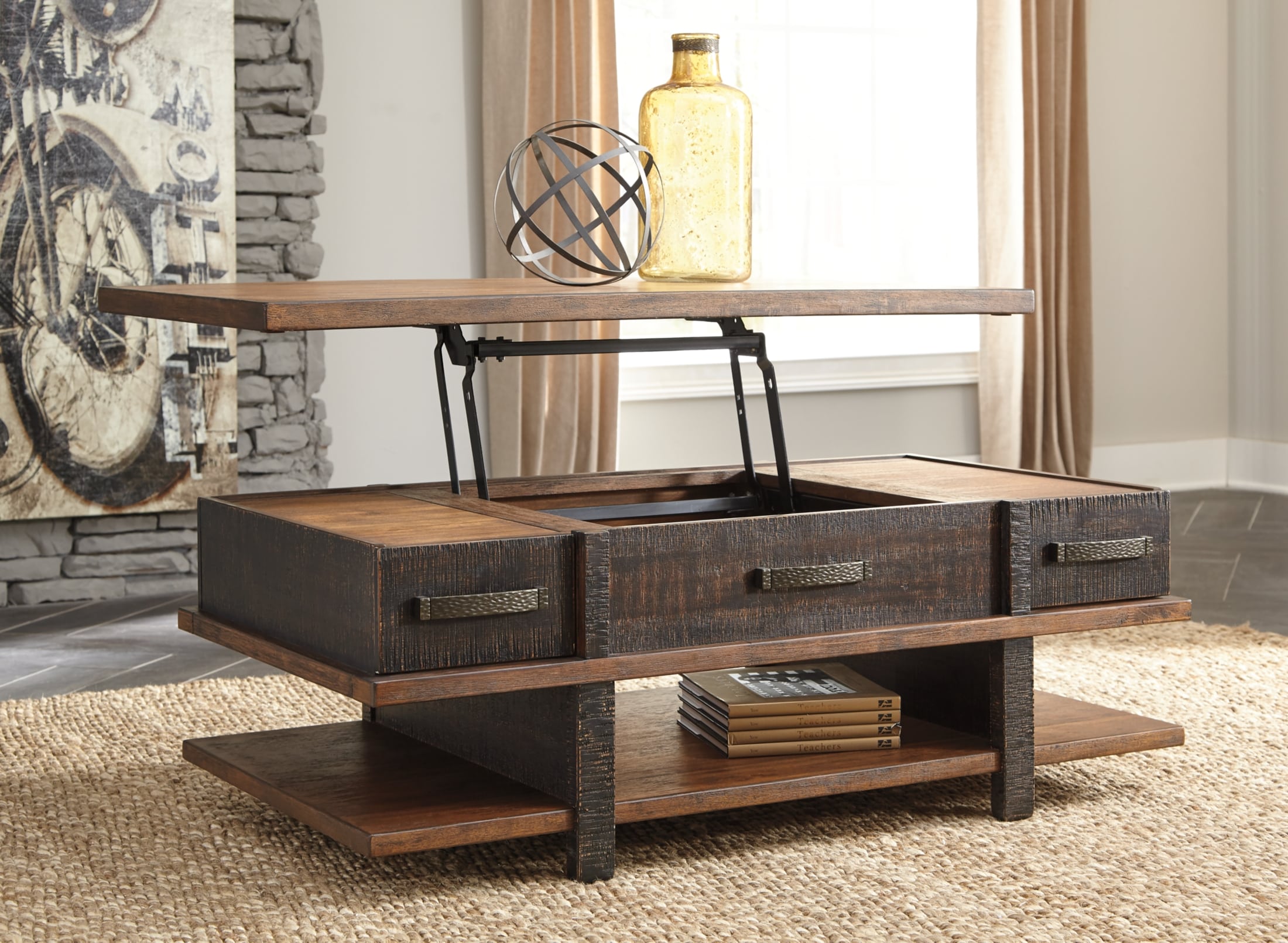 Stanah Lift-Top Coffee Table