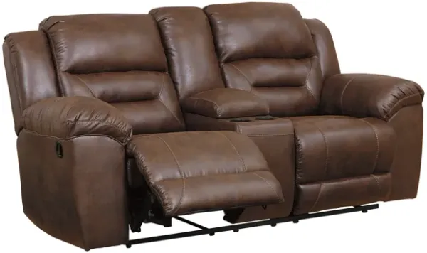 Stoneland Reclining Loveseat with Console