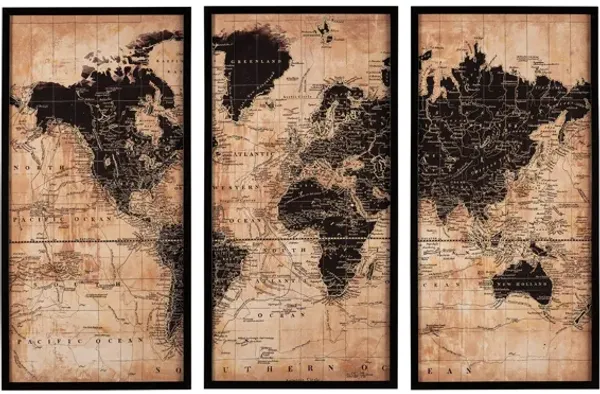 Pollyanna Wall Art (Set of 3)