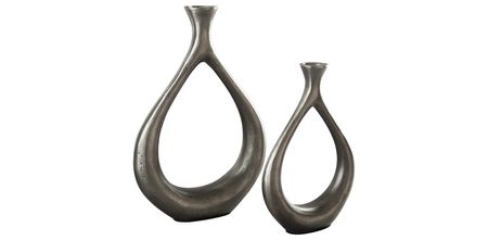 Dimaia 14" and 19" Vases (Set of 2)