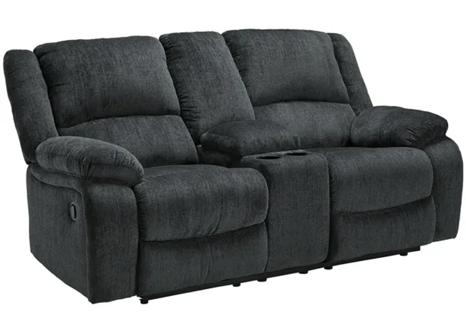 Draycoll Reclining Loveseat with Console