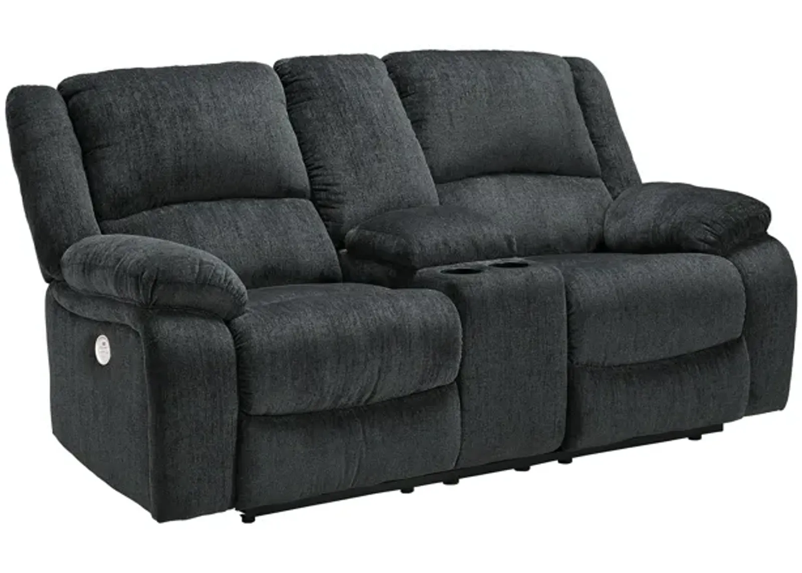 Draycoll Power Reclining Loveseat with Console